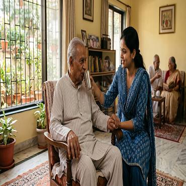 Old Age Care Taker